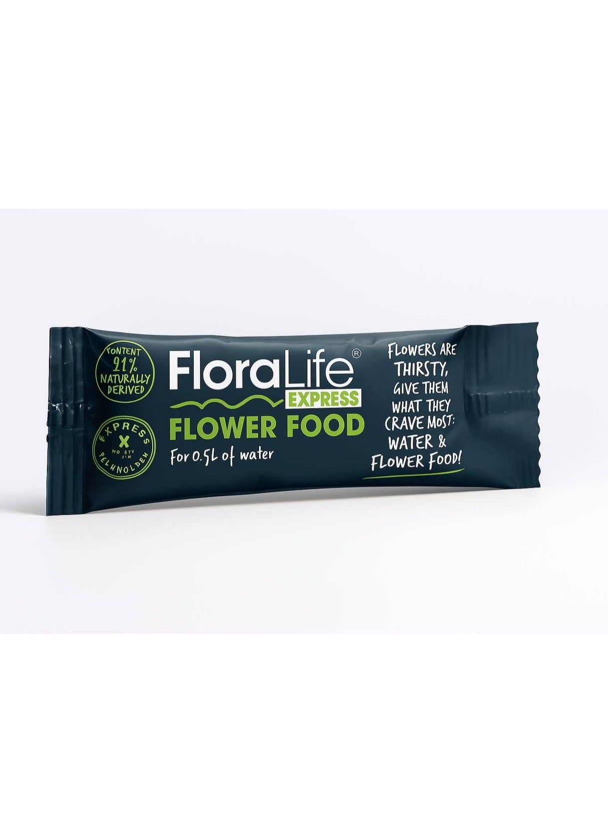 “Floral life EXPRESS Flower food” Liquid Sachet, Hydrate & Keep Cut Flowers Look Fresh For Longer Time, Florist Shop Essential, Flower Arrangement (25pcs)